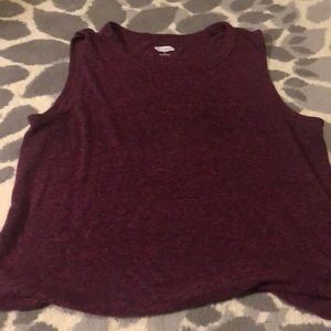 Cute maroon tank top. Great for Summer!!